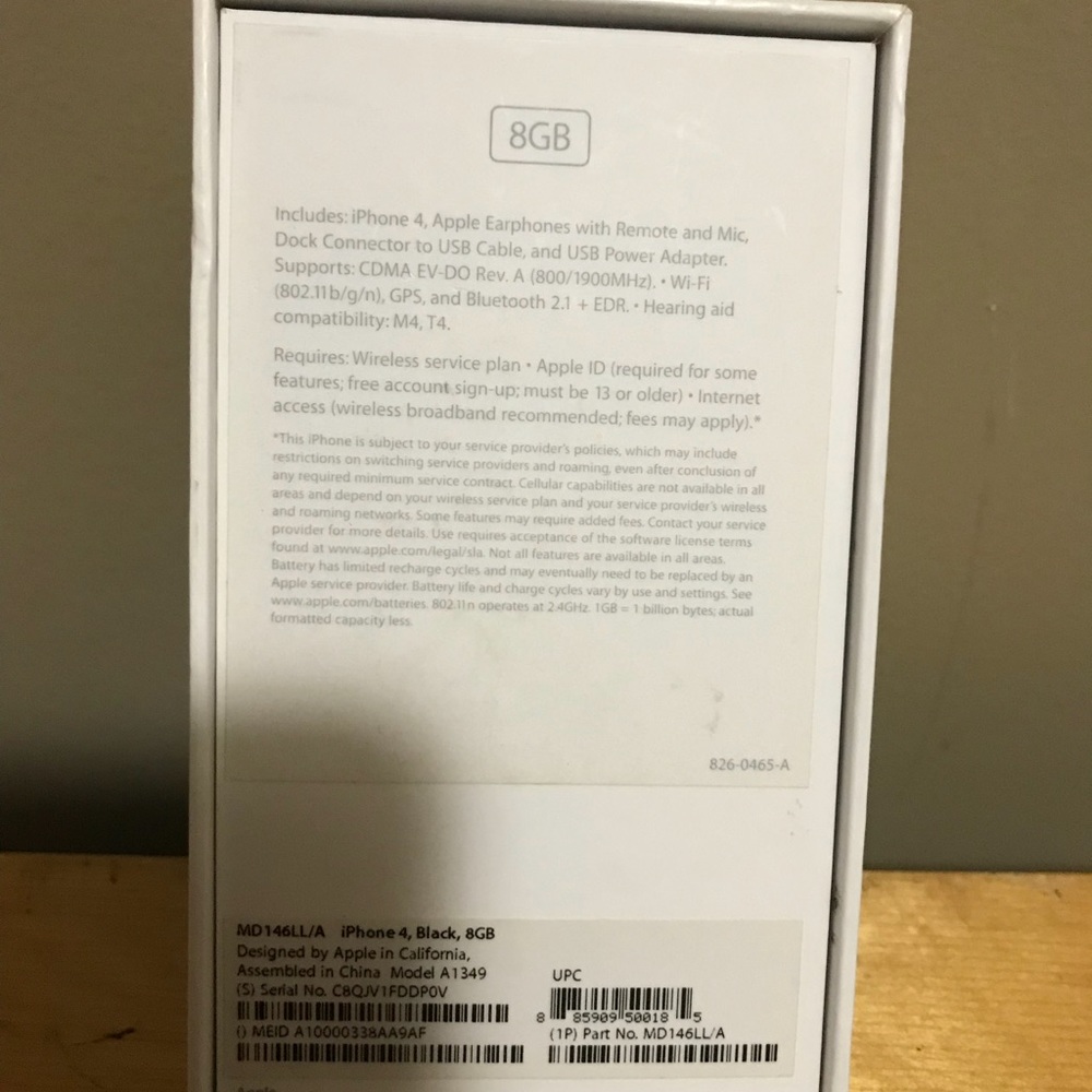iPhone 4 Box - Picture 3 of 4
